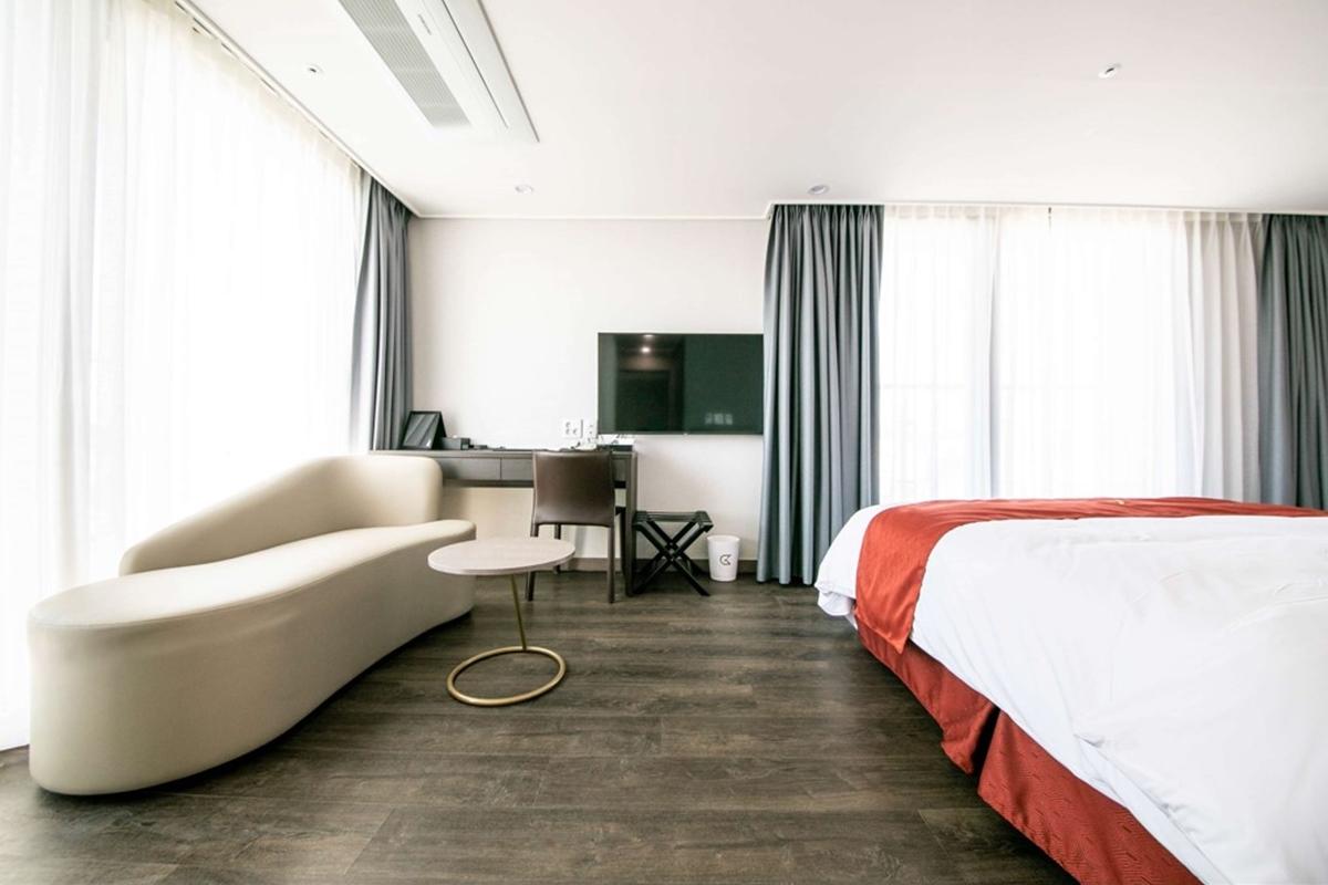 Golden Tulip Essential Namgang Hotel Jinju Luaran gambar